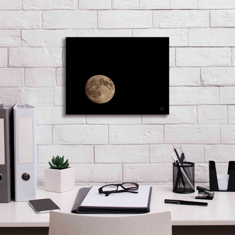 Image of 'Moon Detail II' by Nathan Larson, Canvas Wall Art,16 x 12