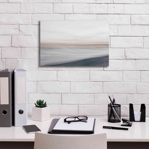 Image of 'Waves Move Me I' by Nathan Larson, Canvas Wall Art,18 x 12
