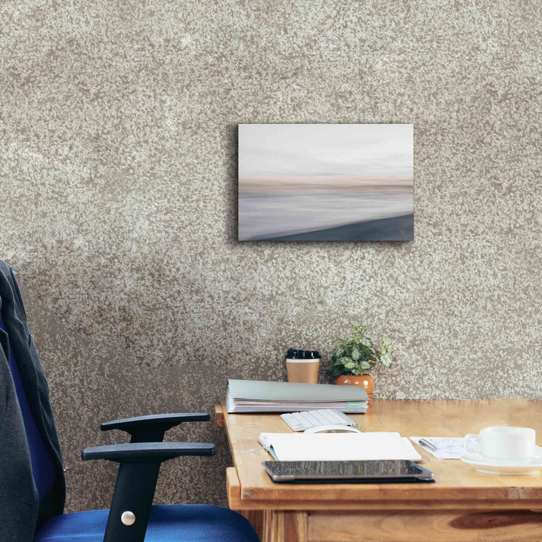 'Waves Move Me I' by Nathan Larson, Canvas Wall Art,18 x 12