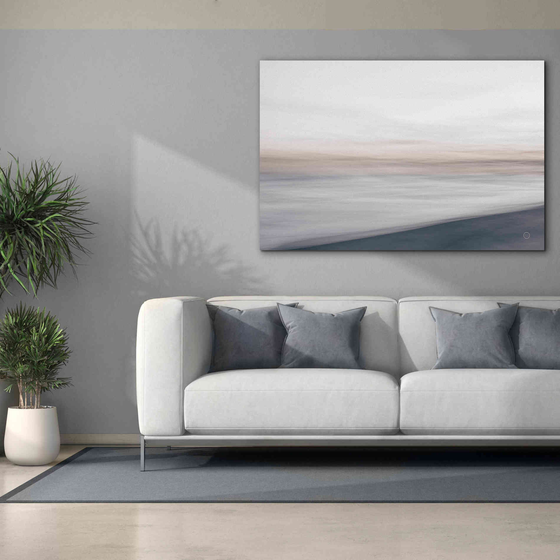 'Waves Move Me I' by Nathan Larson, Canvas Wall Art,60 x 40