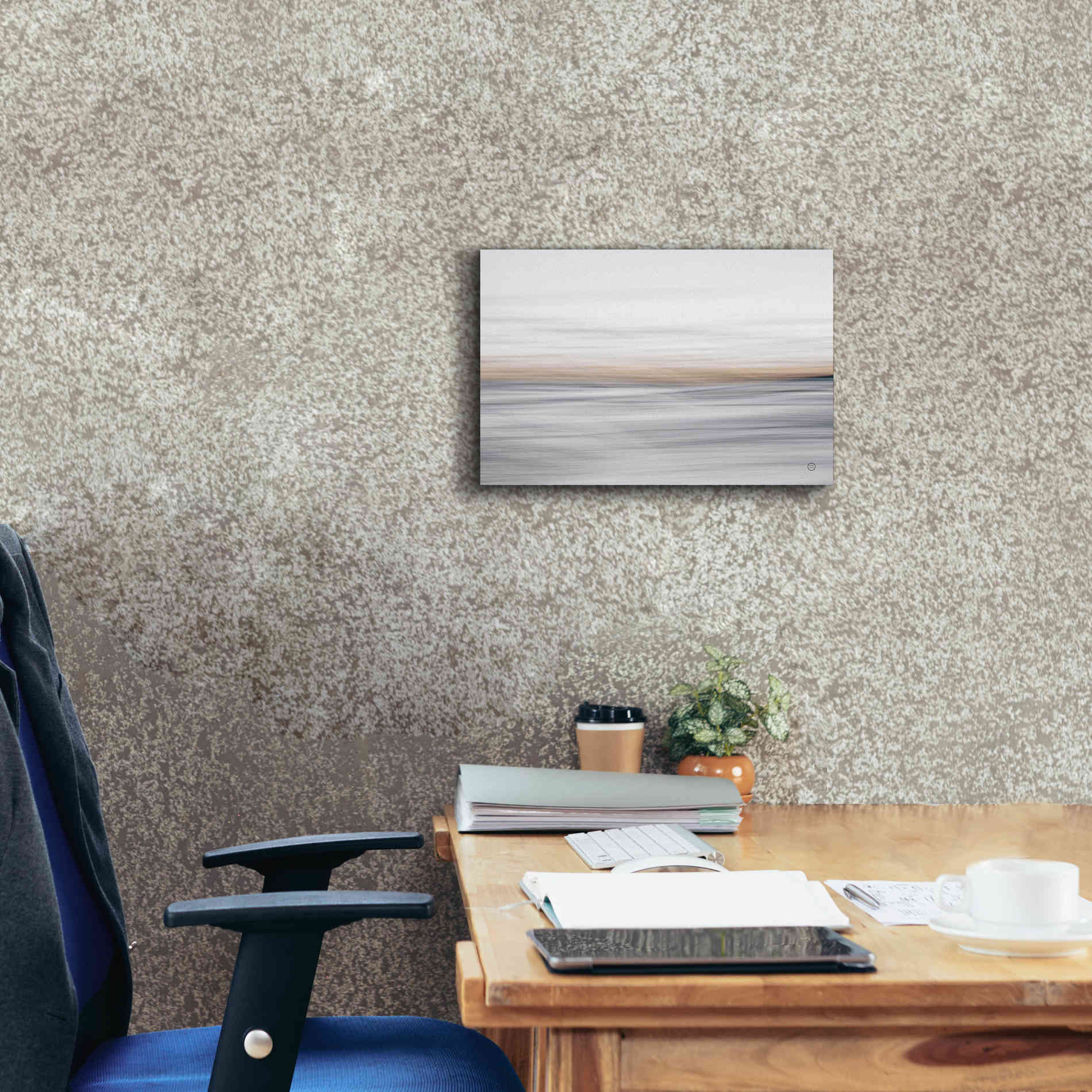 'Waves Move Me II' by Nathan Larson, Canvas Wall Art,18 x 12