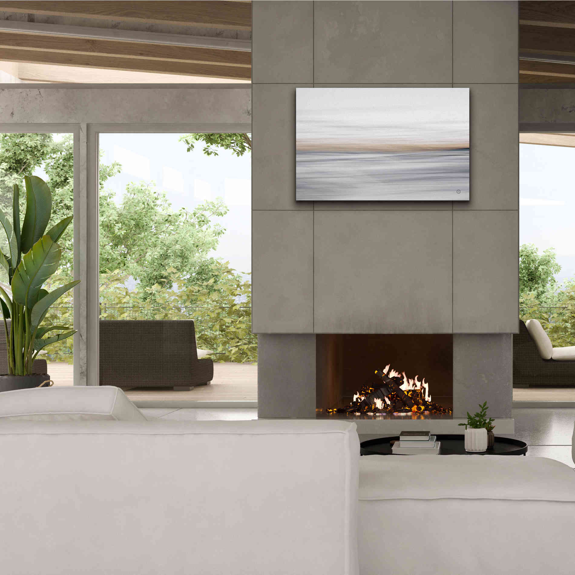 'Waves Move Me II' by Nathan Larson, Canvas Wall Art,40 x 26