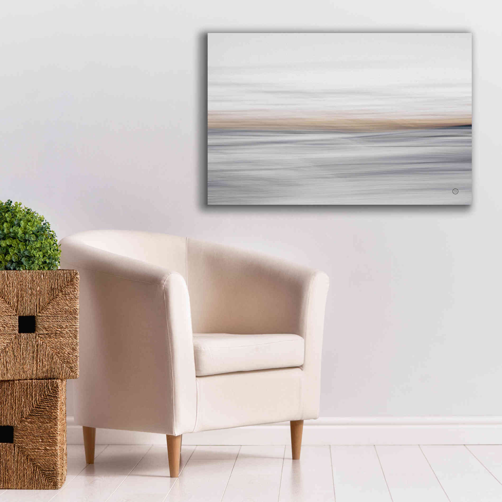 'Waves Move Me II' by Nathan Larson, Canvas Wall Art,40 x 26