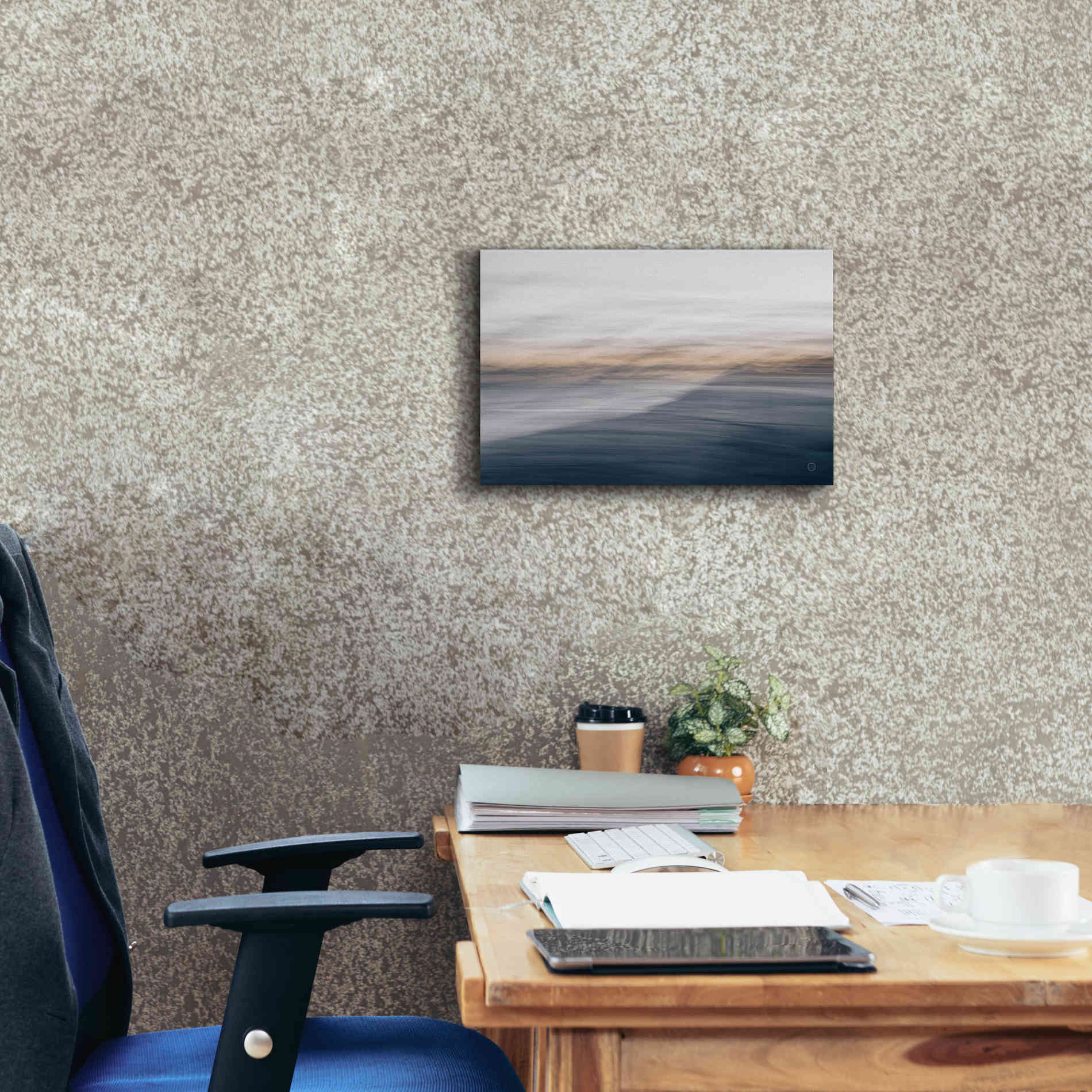 'Waves Move Me III' by Nathan Larson, Canvas Wall Art,18 x 12