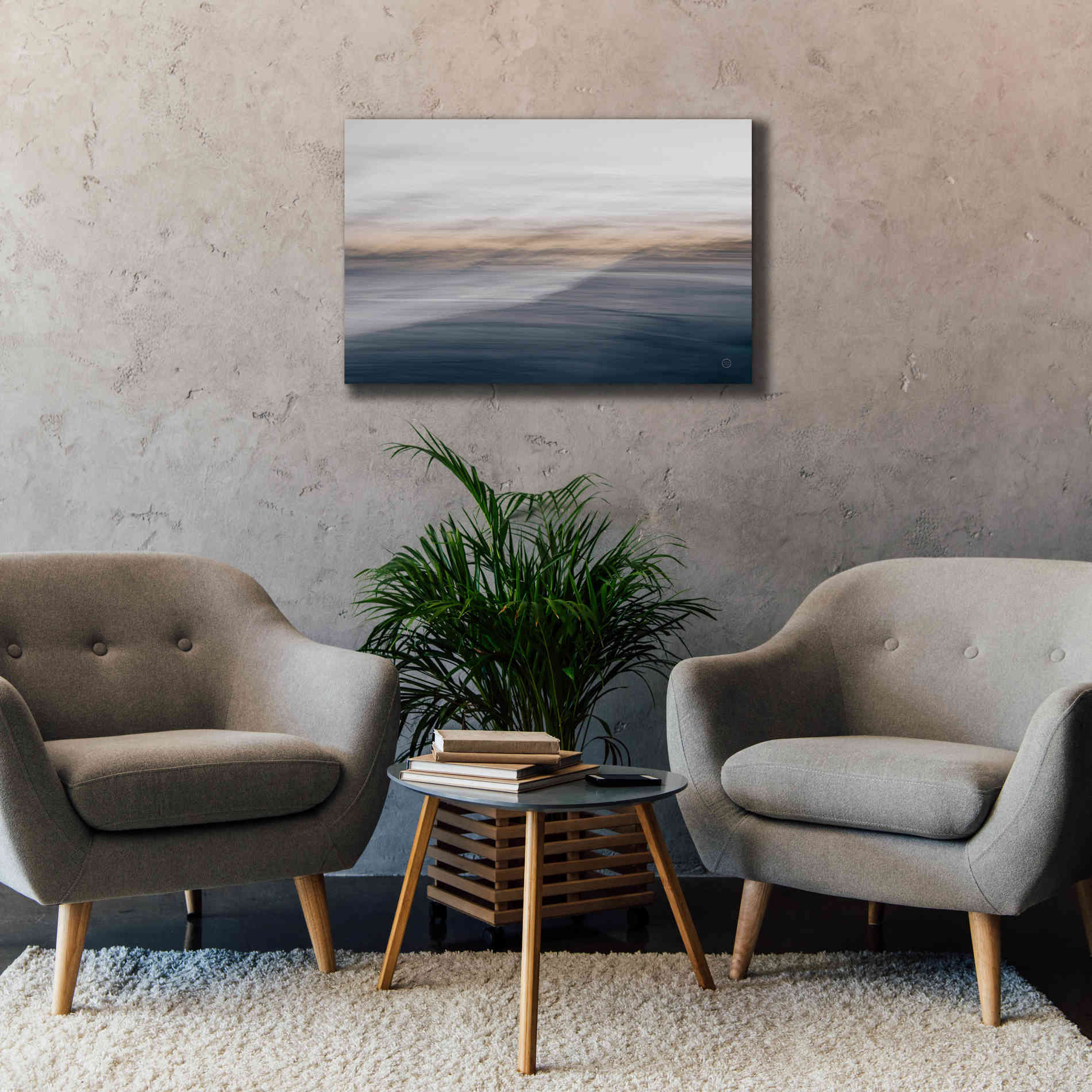 'Waves Move Me III' by Nathan Larson, Canvas Wall Art,40 x 26