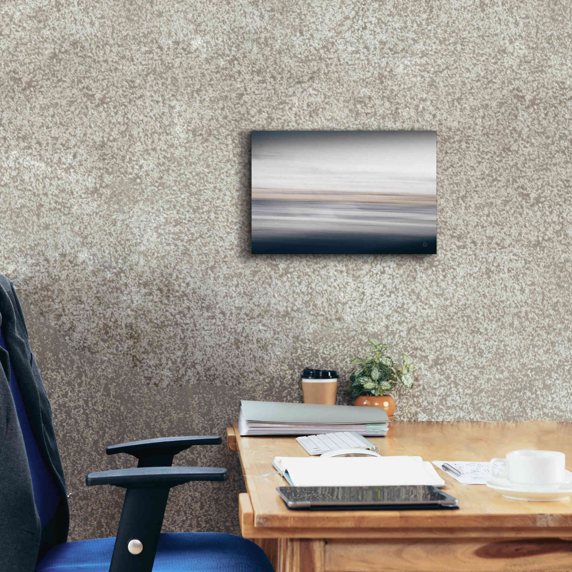 'Waves Move Me IV' by Nathan Larson, Canvas Wall Art,18 x 12