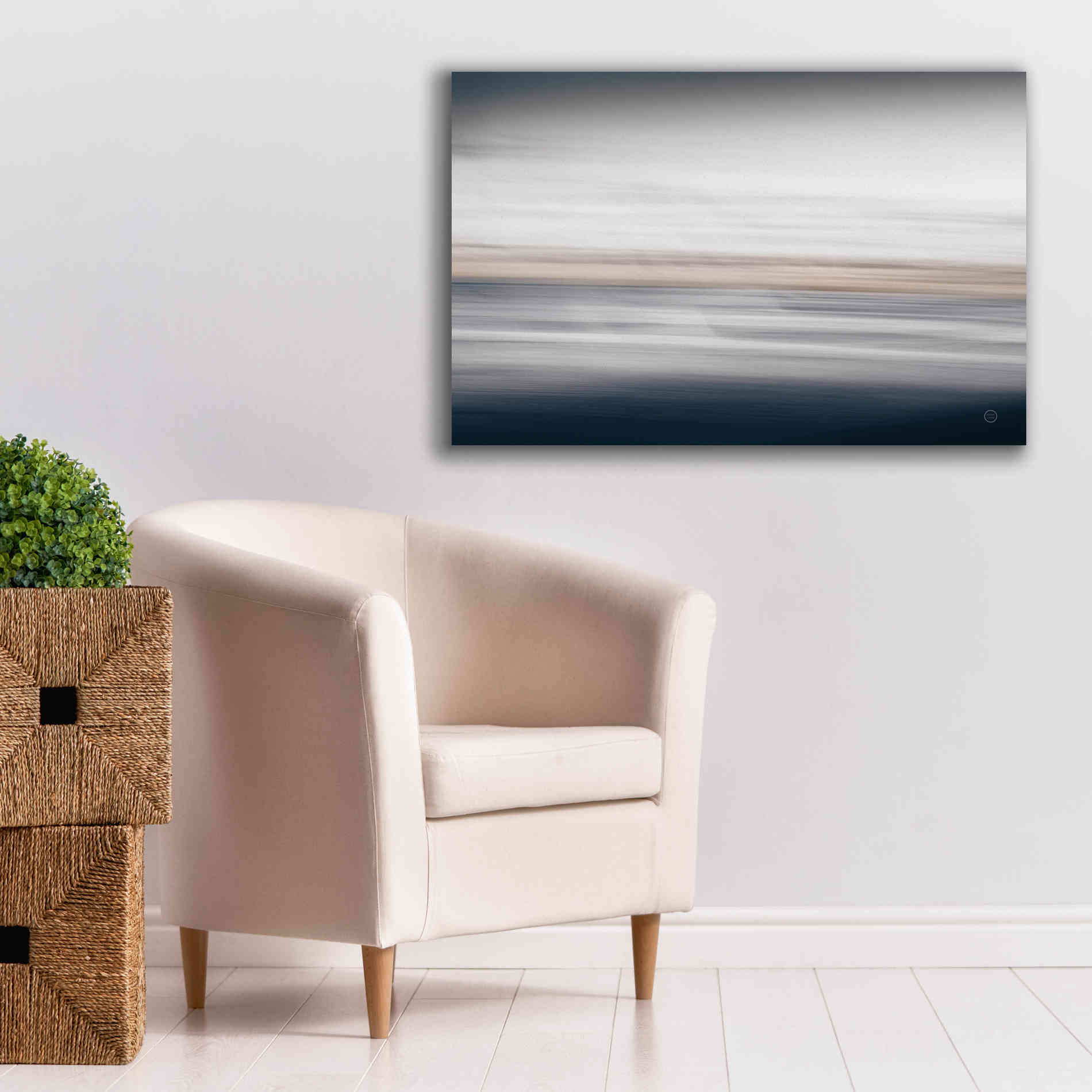 'Waves Move Me IV' by Nathan Larson, Canvas Wall Art,40 x 26