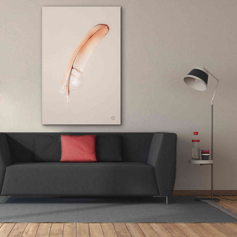 Image of 'Floating Feathers III' by Nathan Larson, Canvas Wall Art,40 x 60