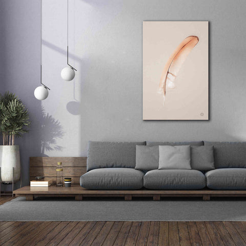 Image of 'Floating Feathers III' by Nathan Larson, Canvas Wall Art,40 x 60