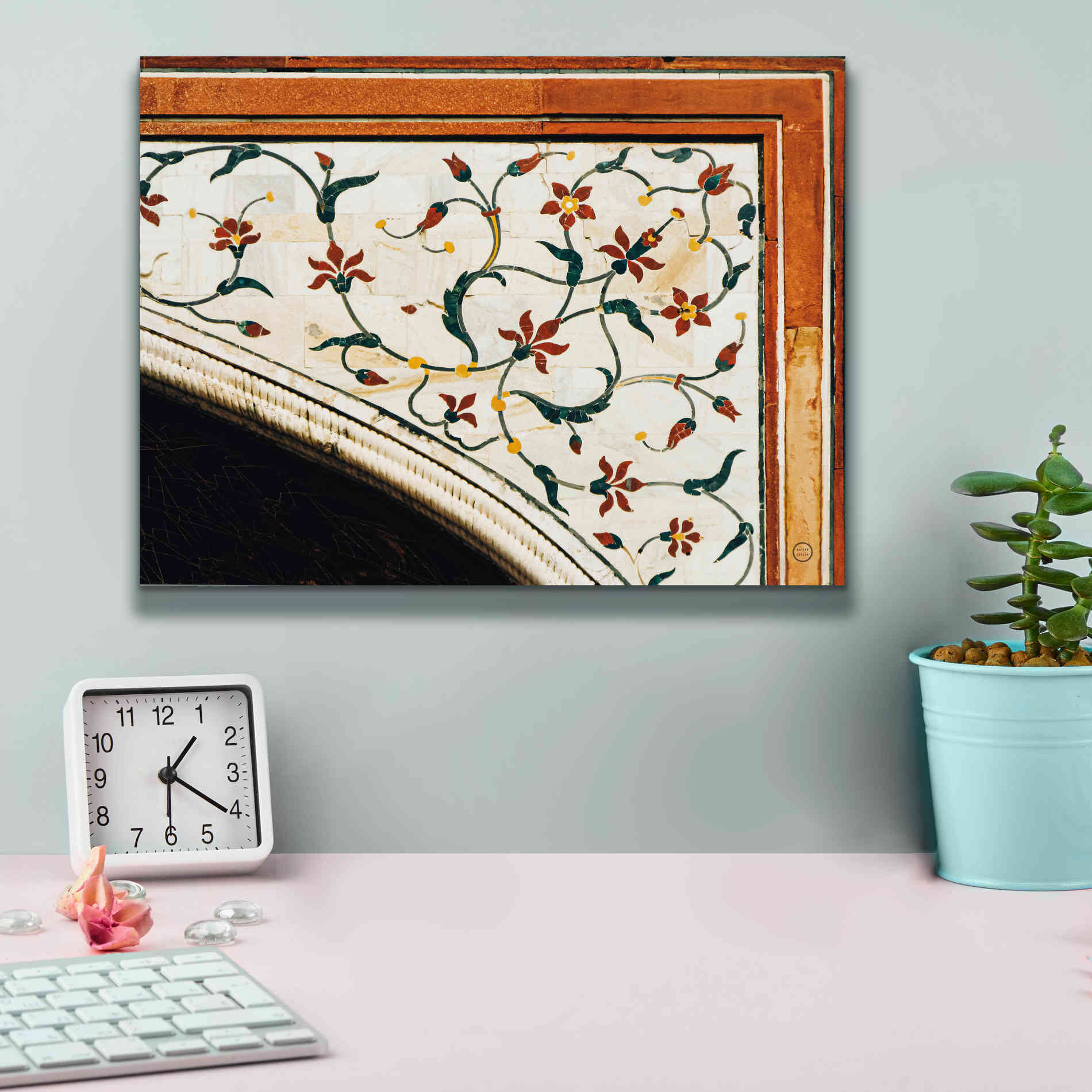 'Mosaic I' by Nathan Larson, Canvas Wall Art,16 x 12