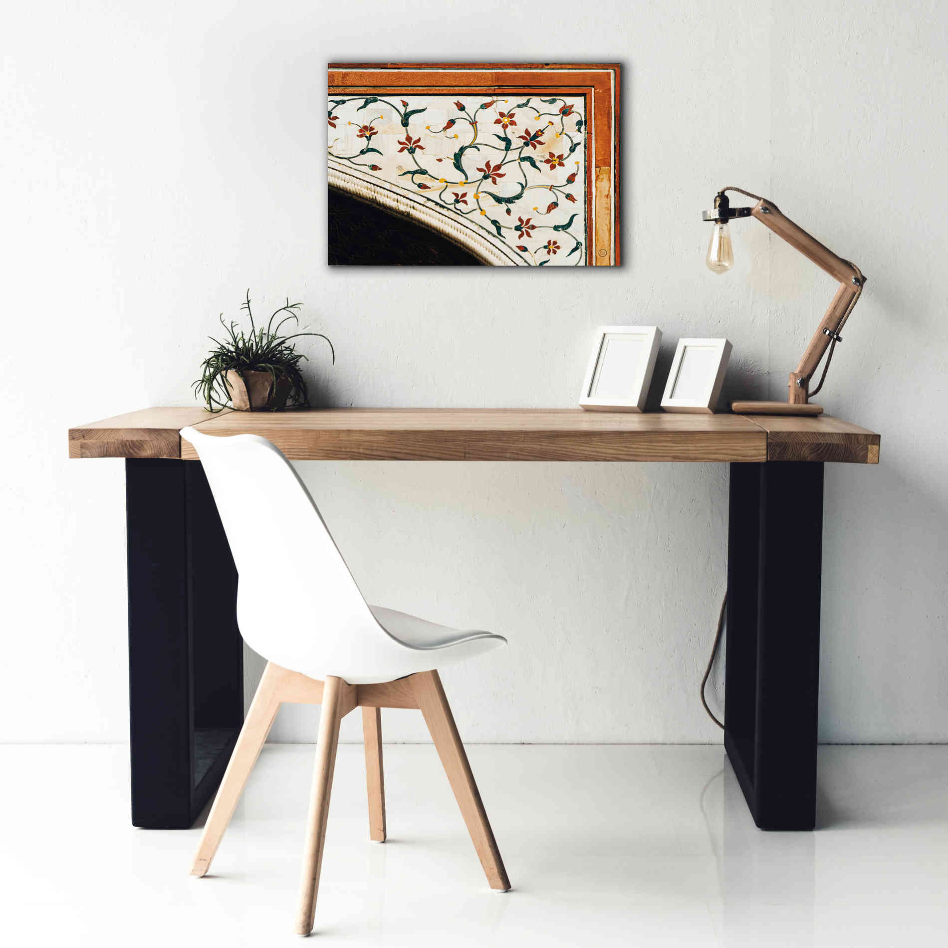 'Mosaic I' by Nathan Larson, Canvas Wall Art,26 x 18