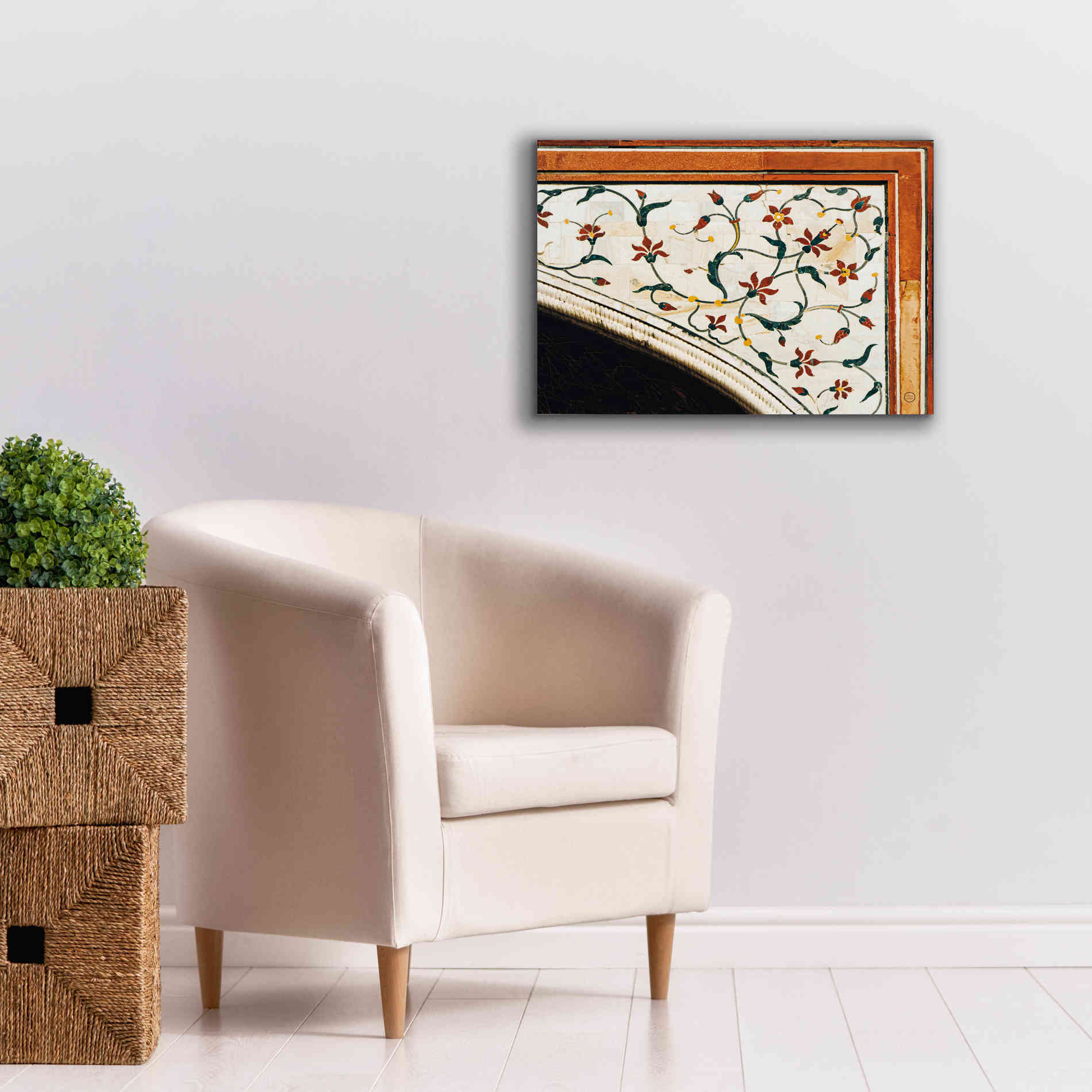 'Mosaic I' by Nathan Larson, Canvas Wall Art,26 x 18