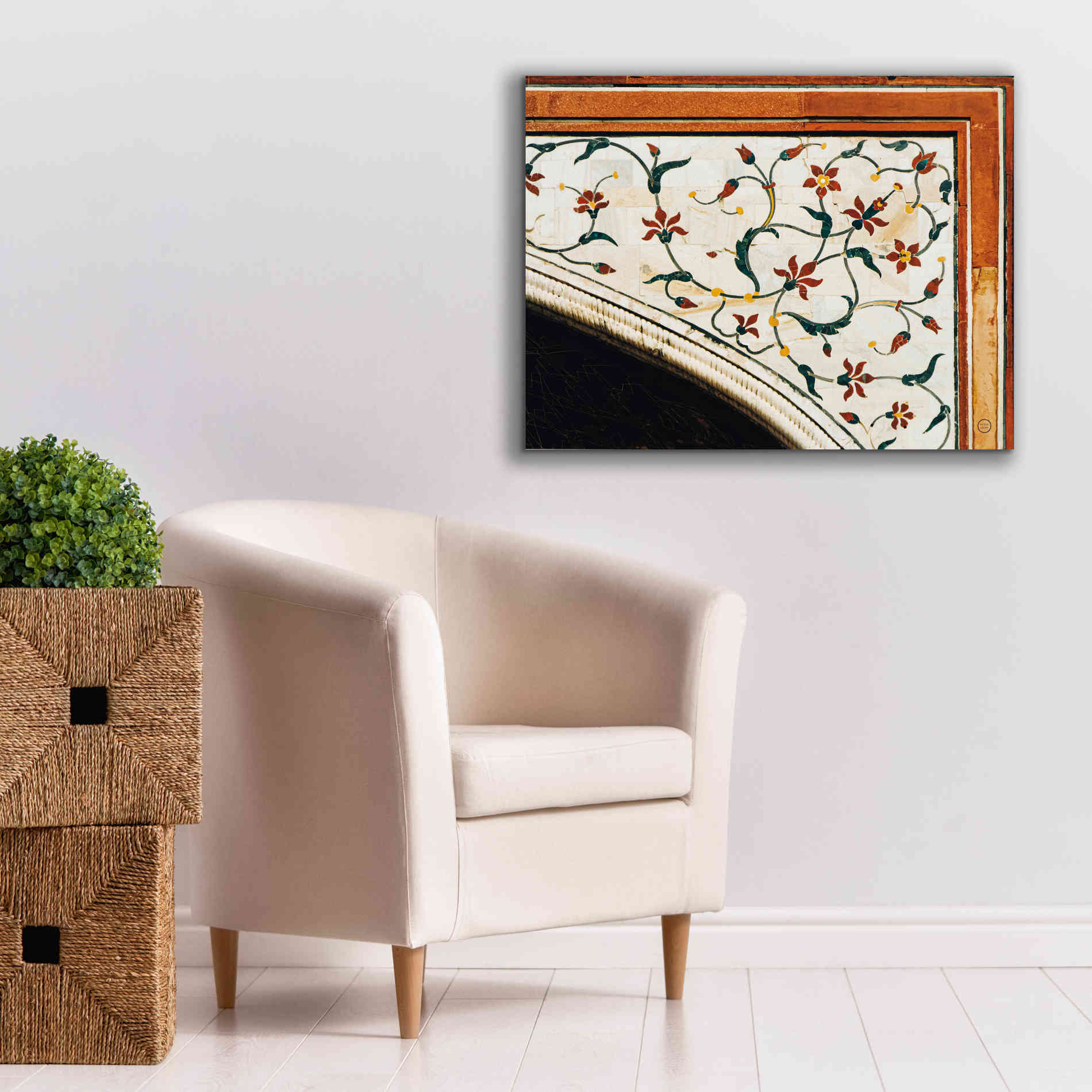 'Mosaic I' by Nathan Larson, Canvas Wall Art,34 x 26