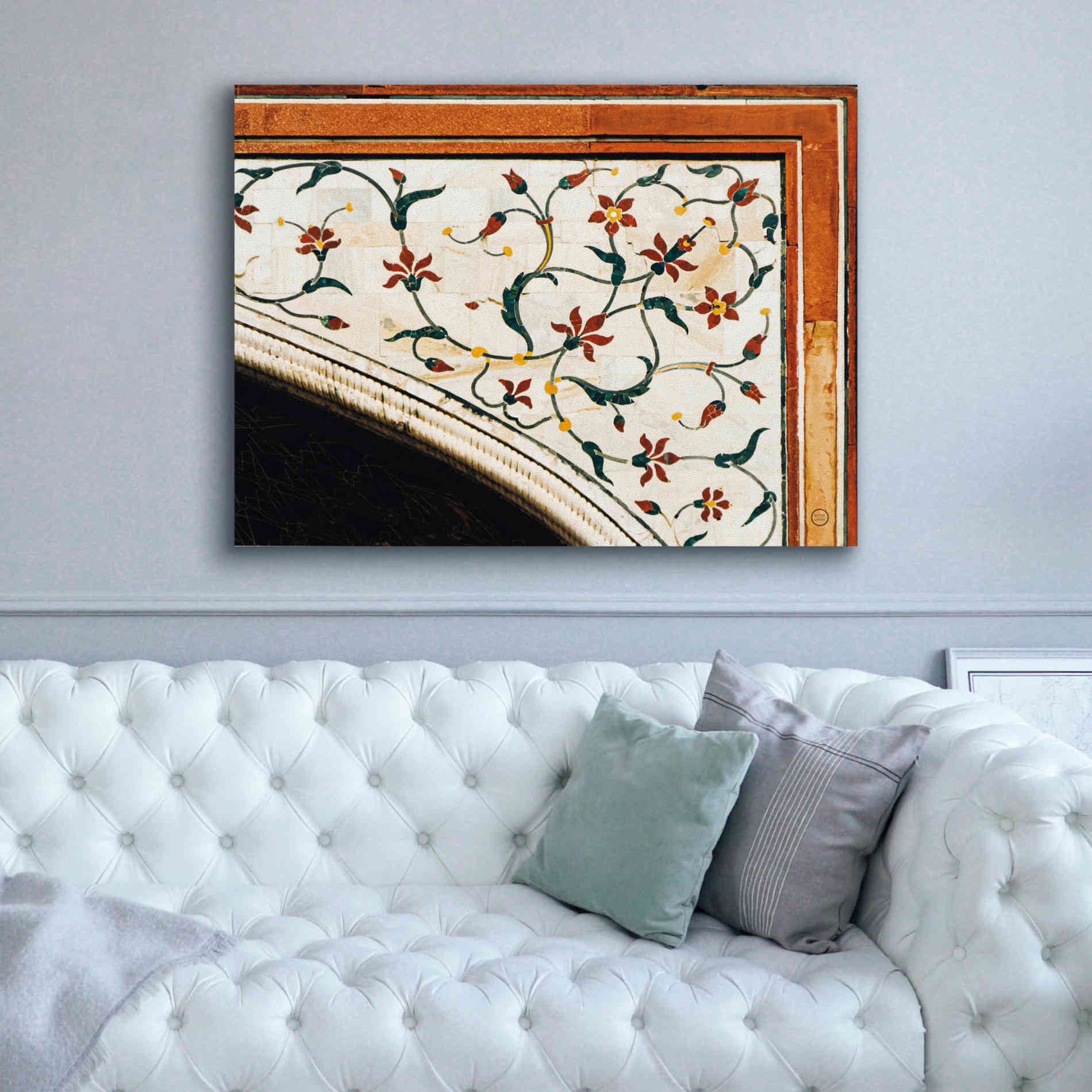 'Mosaic I' by Nathan Larson, Canvas Wall Art,54 x 40