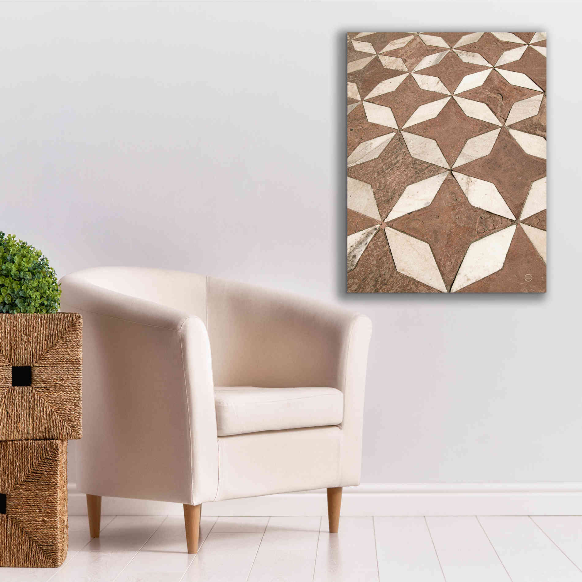 'Mosaic III' by Nathan Larson, Canvas Wall Art,26 x 34