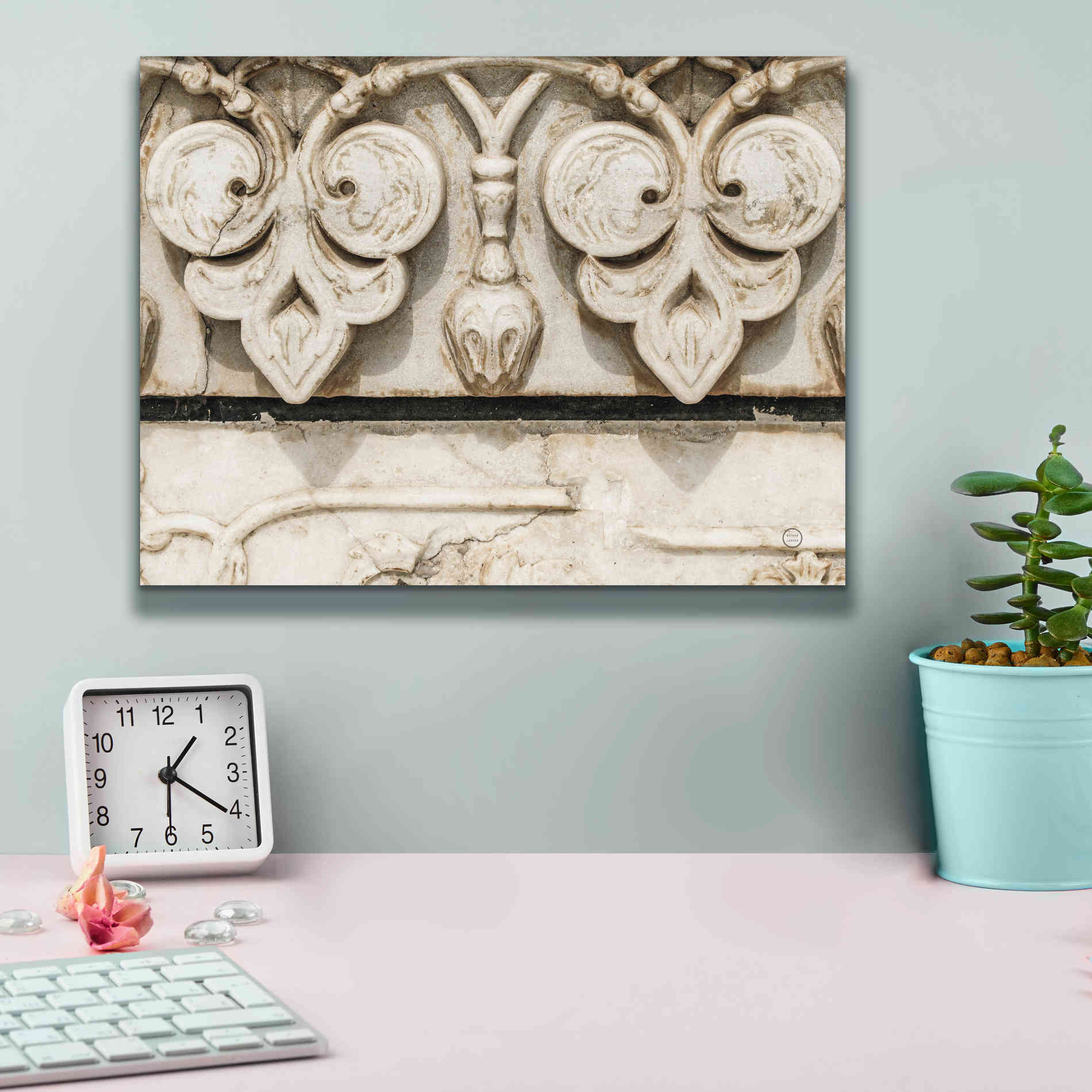 'Sculptural Detail' by Nathan Larson, Canvas Wall Art,16 x 12