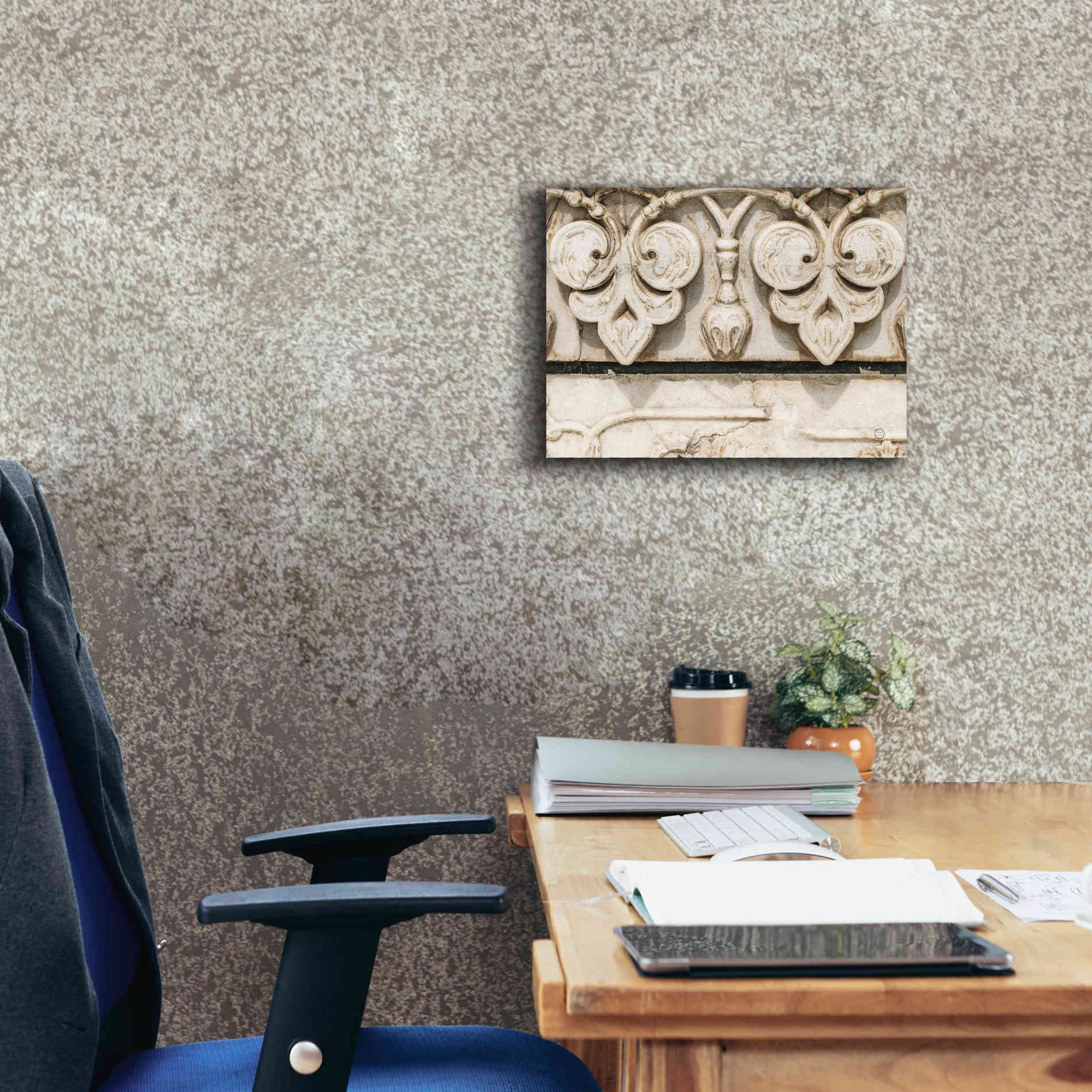 'Sculptural Detail' by Nathan Larson, Canvas Wall Art,16 x 12