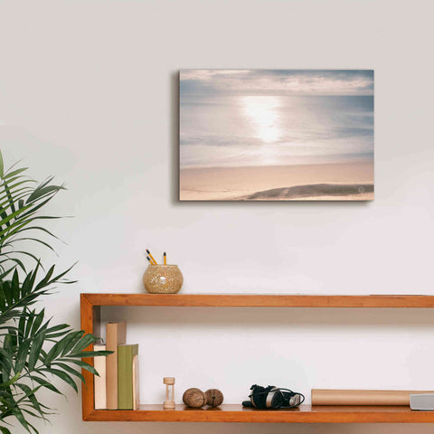 Image of 'Smooth Waters' by Nathan Larson, Canvas Wall Art,18 x 12