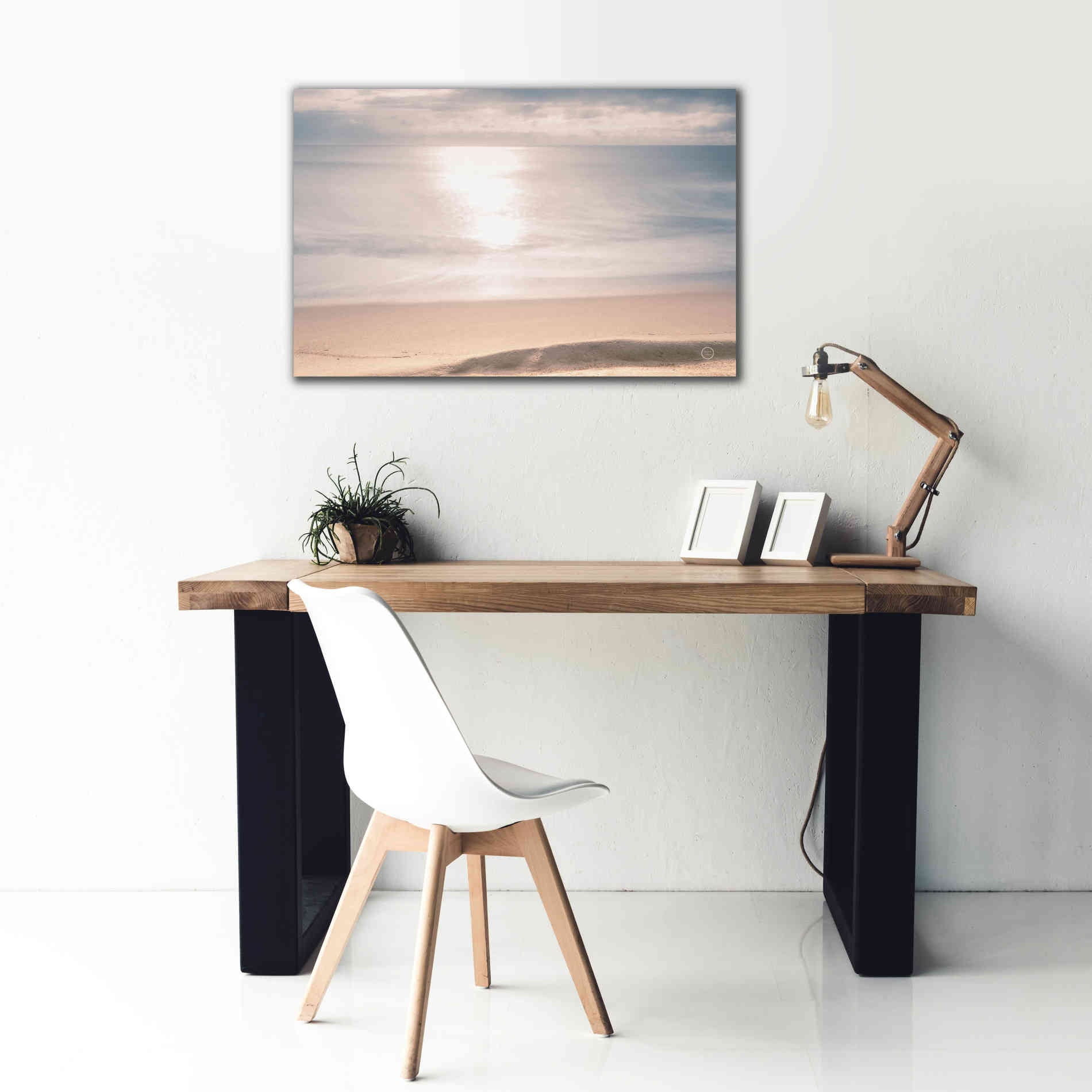 'Smooth Waters' by Nathan Larson, Canvas Wall Art,40 x 26