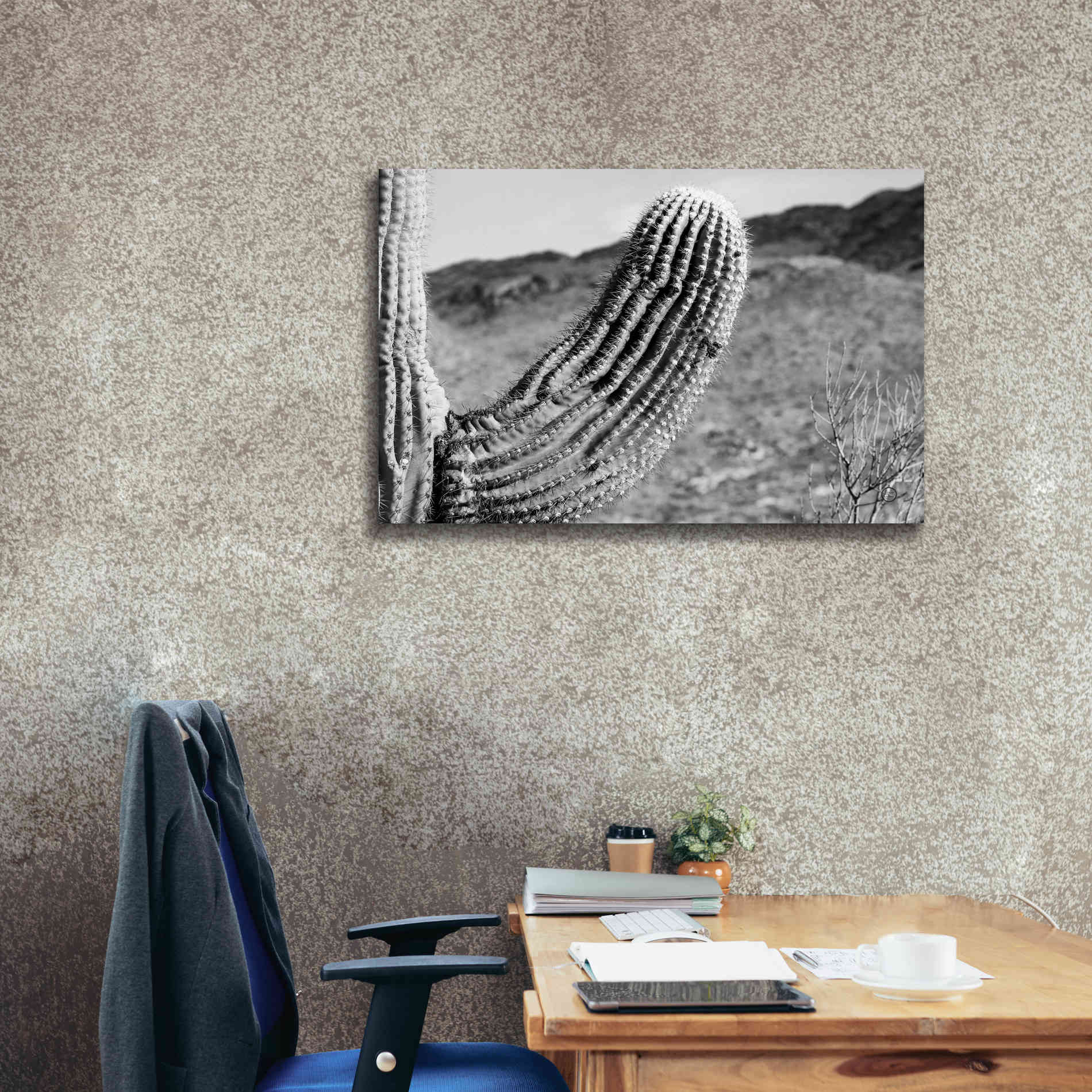 'Saguaro' by Nathan Larson, Canvas Wall Art,40 x 26