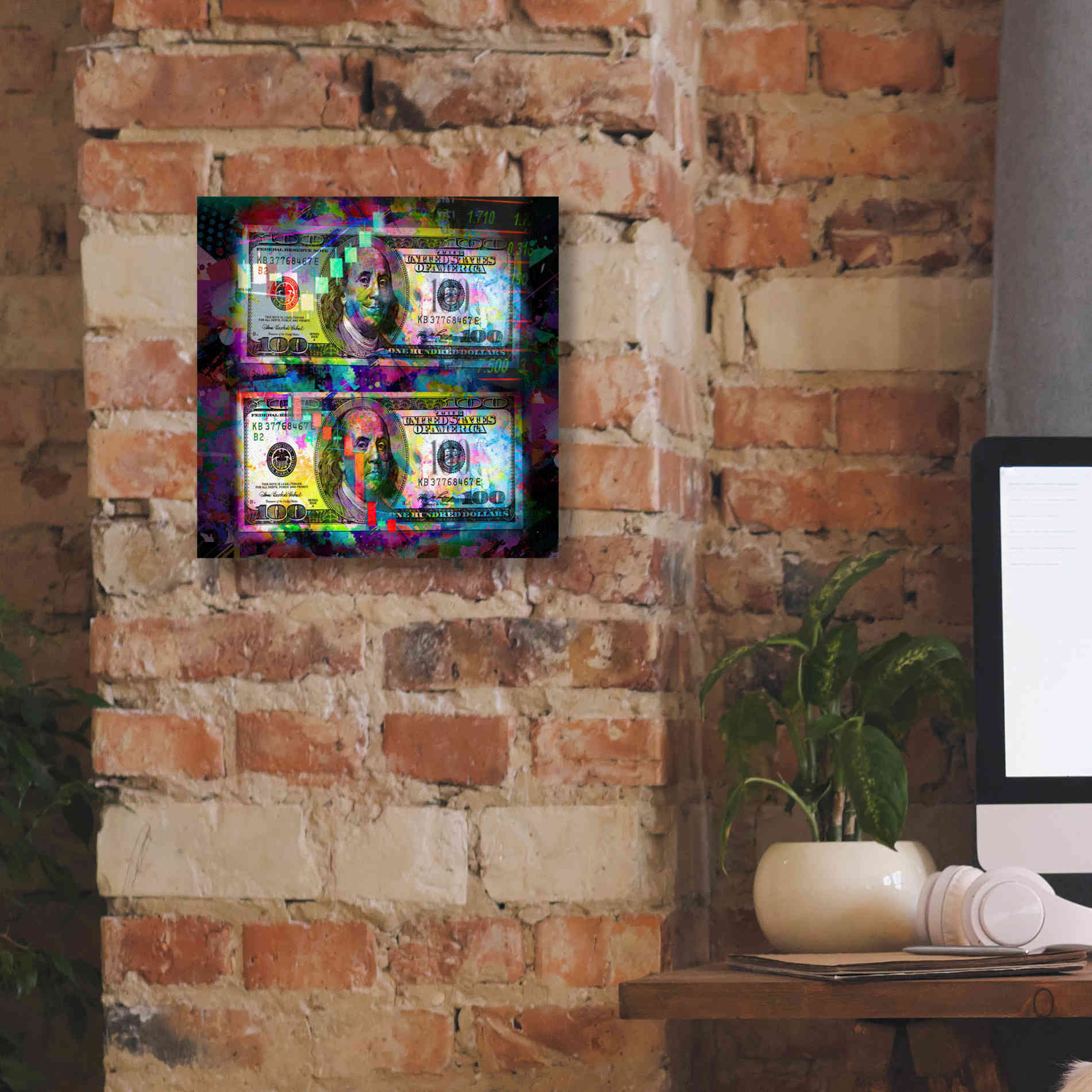 'Good Day Bad Day,' Canvas Wall Art,12x12