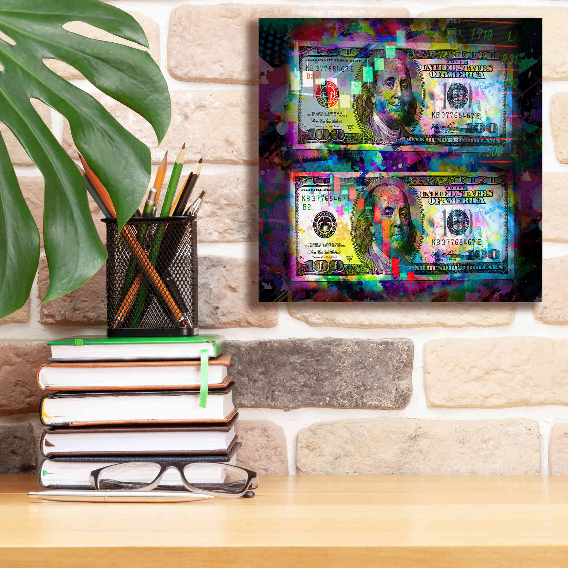 'Good Day Bad Day,' Canvas Wall Art,12x12