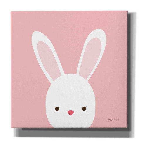 Image of 'Cuddly Bunny' by Ann Kelle Designs, Canvas Wall Art,12x12x1.1x0,18x18x1.1x0,26x26x1.74x0,37x37x1.74x0