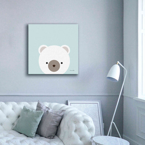 Image of 'Cuddly Bear' by Ann Kelle Designs, Canvas Wall Art,37 x 37
