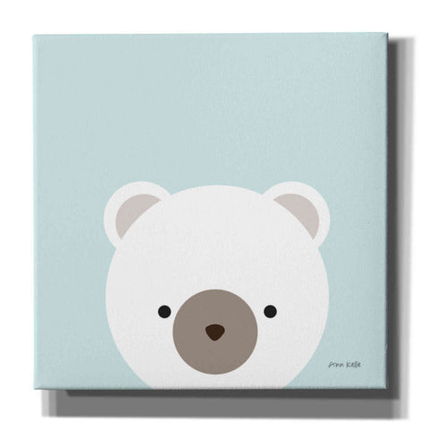 Image of 'Cuddly Bear' by Ann Kelle Designs, Canvas Wall Art,12x12x1.1x0,18x18x1.1x0,26x26x1.74x0,37x37x1.74x0