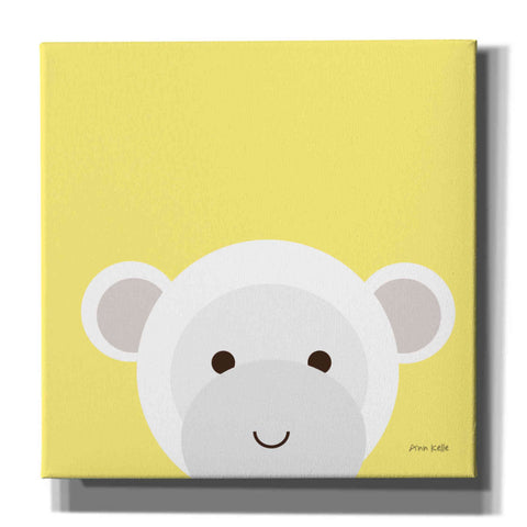 Image of 'Cuddly Monkey' by Ann Kelle Designs, Canvas Wall Art,12x12x1.1x0,18x18x1.1x0,26x26x1.74x0,37x37x1.74x0