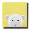 'Cuddly Monkey' by Ann Kelle Designs, Canvas Wall Art,12x12x1.1x0,18x18x1.1x0,26x26x1.74x0,37x37x1.74x0