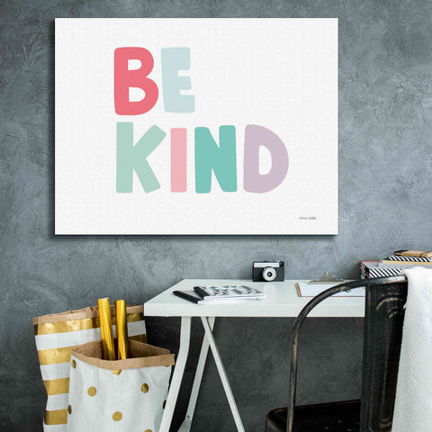 Image of 'Be Kind' by Ann Kelle Designs, Canvas Wall Art,34 x 26