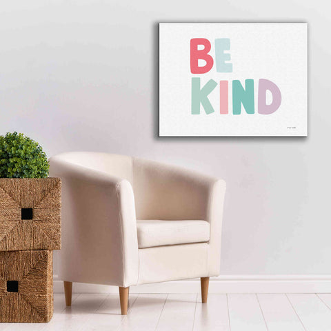 Image of 'Be Kind' by Ann Kelle Designs, Canvas Wall Art,34 x 26