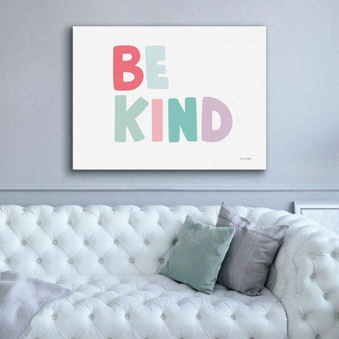 Image of 'Be Kind' by Ann Kelle Designs, Canvas Wall Art,54 x 40