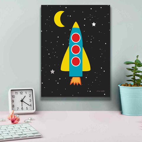 Image of 'Blast Off' by Ann Kelle Designs, Canvas Wall Art,12 x 16