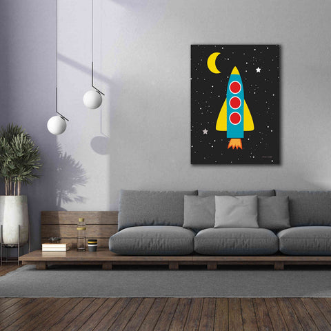 Image of 'Blast Off' by Ann Kelle Designs, Canvas Wall Art,40 x 54