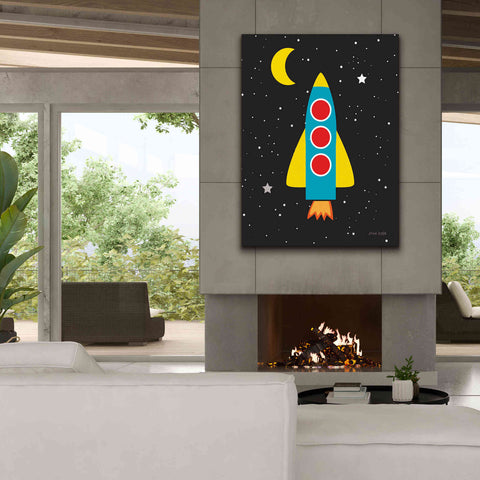 Image of 'Blast Off' by Ann Kelle Designs, Canvas Wall Art,40 x 54