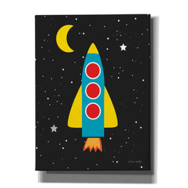 'Blast Off' by Ann Kelle Designs, Canvas Wall Art,12x16x1.1x0,20x24x1.1x0,26x30x1.74x0,40x54x1.74x0