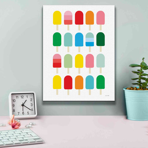 Image of 'Popcycle Fun' by Ann Kelle Designs, Canvas Wall Art,12 x 16