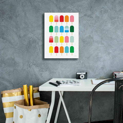 Image of 'Popcycle Fun' by Ann Kelle Designs, Canvas Wall Art,12 x 16