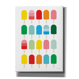 'Popcycle Fun' by Ann Kelle Designs, Canvas Wall Art,12x16x1.1x0,20x24x1.1x0,26x30x1.74x0,40x54x1.74x0