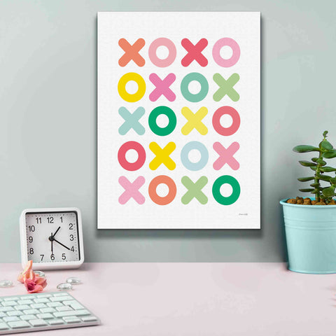 Image of 'Love You Lots' by Ann Kelle Designs, Canvas Wall Art,12 x 16