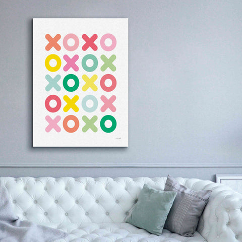 Image of 'Love You Lots' by Ann Kelle Designs, Canvas Wall Art,40 x 54