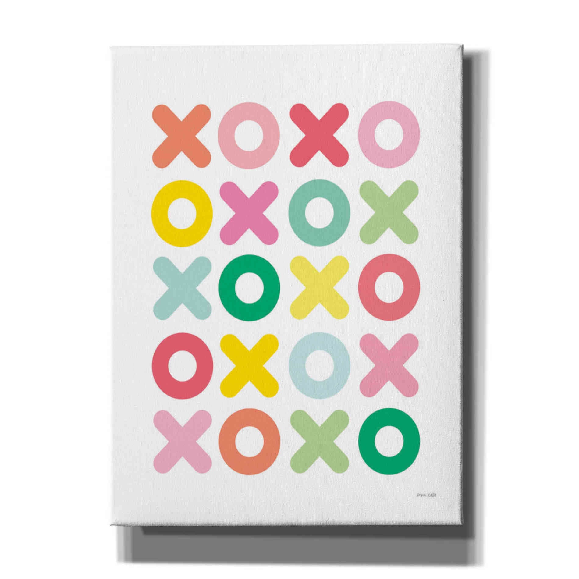 'Love You Lots' by Ann Kelle Designs, Canvas Wall Art,12x16x1.1x0,20x24x1.1x0,26x30x1.74x0,40x54x1.74x0