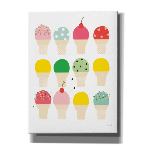 Image of 'Ice Cream Fun' by Ann Kelle Designs, Canvas Wall Art,12x16x1.1x0,20x24x1.1x0,26x30x1.74x0,40x54x1.74x0