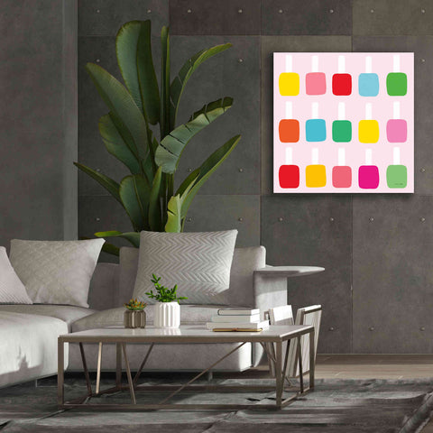 Image of 'Nail Polish Fun' by Ann Kelle Designs, Canvas Wall Art,37 x 37