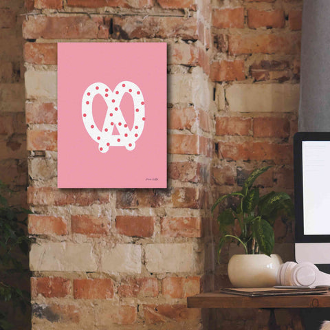 Image of 'Pretzel' by Ann Kelle Designs, Canvas Wall Art,12 x 16