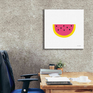 'Watermelon' by Ann Kelle Designs, Canvas Wall Art,26 x 26