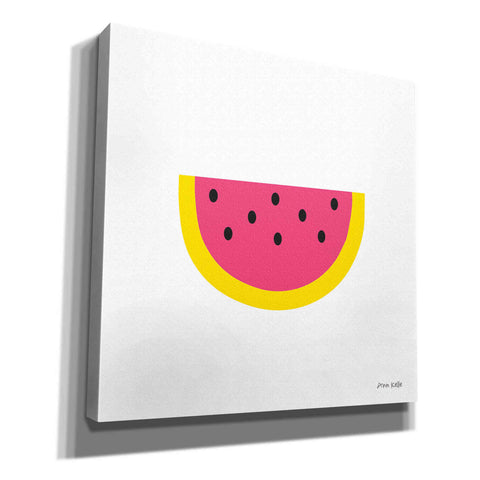 Image of 'Watermelon' by Ann Kelle Designs, Canvas Wall Art,12x12x1.1x0,18x18x1.1x0,26x26x1.74x0,37x37x1.74x0