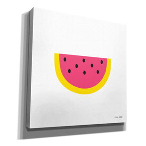 'Watermelon' by Ann Kelle Designs, Canvas Wall Art,12x12x1.1x0,18x18x1.1x0,26x26x1.74x0,37x37x1.74x0